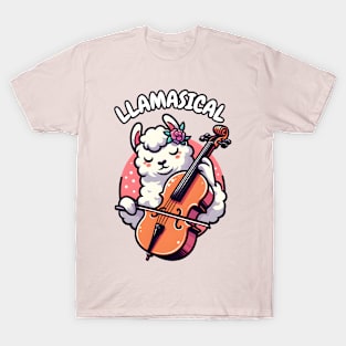 cello llama T-Shirt